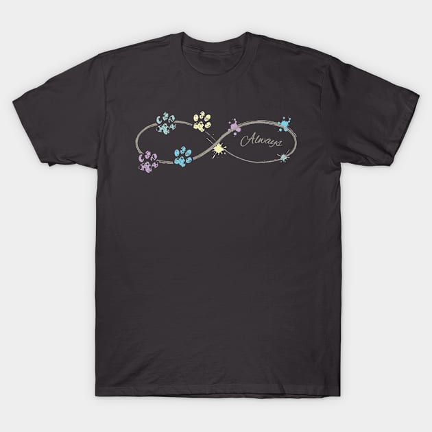 Always dog love T-Shirt by Ravendax